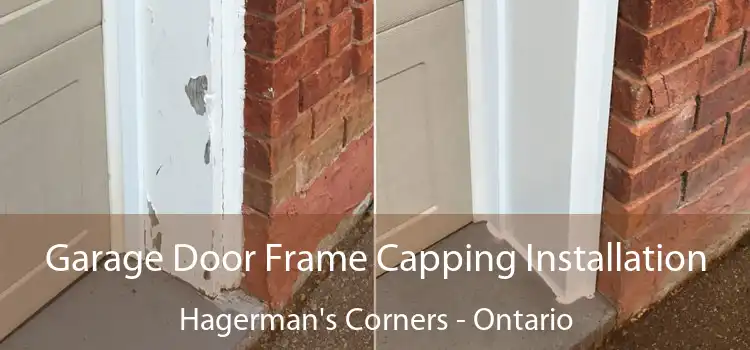 Garage Door Frame Capping Installation Hagerman's Corners - Ontario