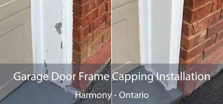 Garage Door Frame Capping Installation Harmony - Ontario