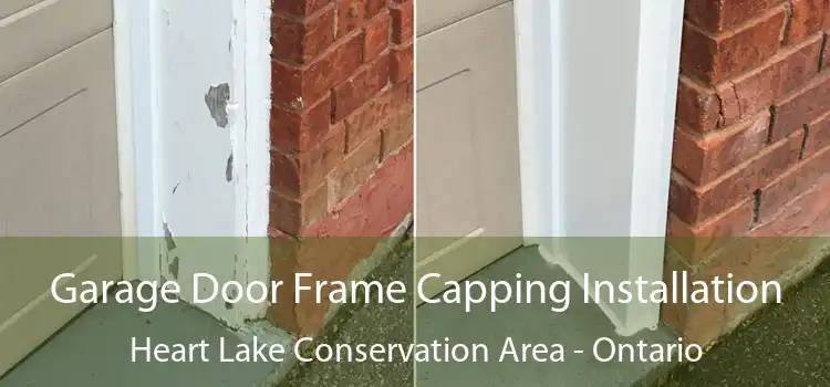 Garage Door Frame Capping Installation Heart Lake Conservation Area - Ontario