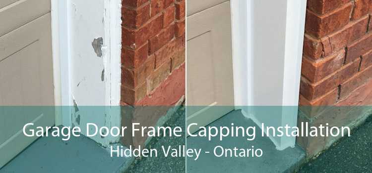 Garage Door Frame Capping Installation Hidden Valley - Ontario