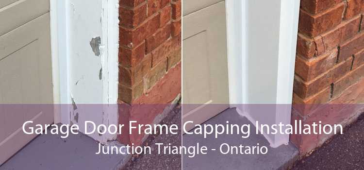Garage Door Frame Capping Installation Junction Triangle - Ontario