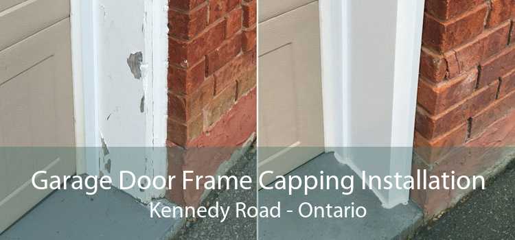 Garage Door Frame Capping Installation Kennedy Road - Ontario