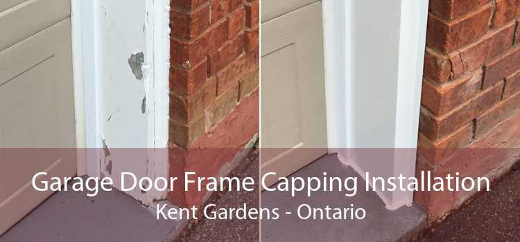 Garage Door Frame Capping Installation Kent Gardens - Ontario