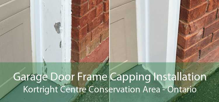Garage Door Frame Capping Installation Kortright Centre Conservation Area - Ontario