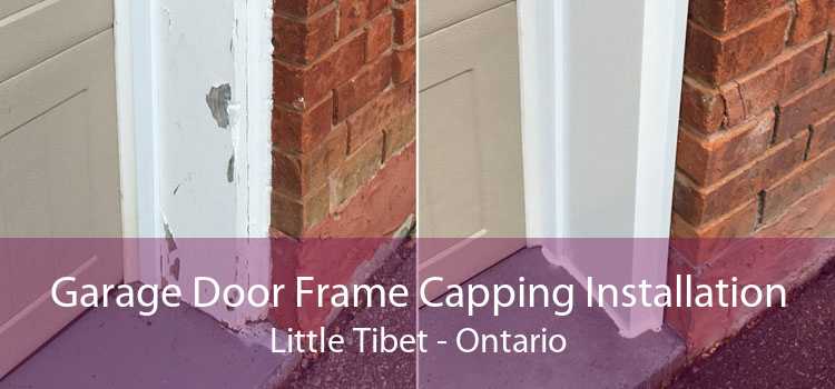Garage Door Frame Capping Installation Little Tibet - Ontario