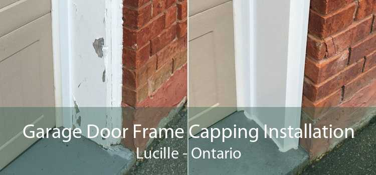 Garage Door Frame Capping Installation Lucille - Ontario