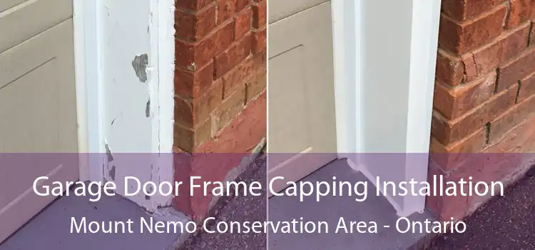 Garage Door Frame Capping Installation Mount Nemo Conservation Area - Ontario