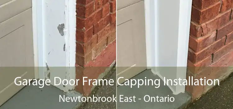 Garage Door Frame Capping Installation Newtonbrook East - Ontario