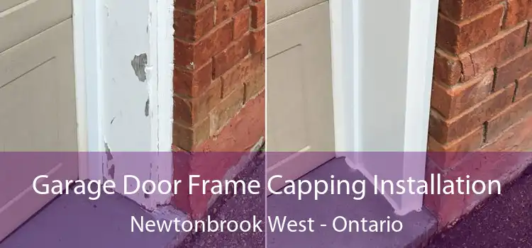 Garage Door Frame Capping Installation Newtonbrook West - Ontario