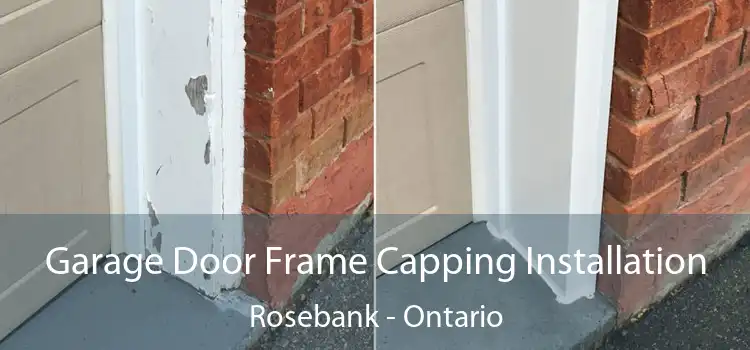 Garage Door Frame Capping Installation Rosebank - Ontario