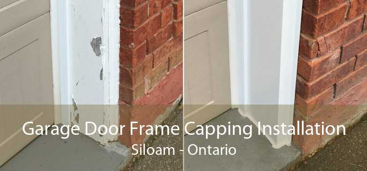 Garage Door Frame Capping Installation Siloam - Ontario