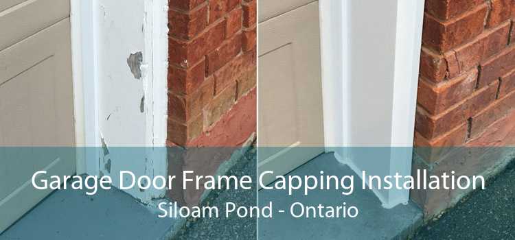 Garage Door Frame Capping Installation Siloam Pond - Ontario