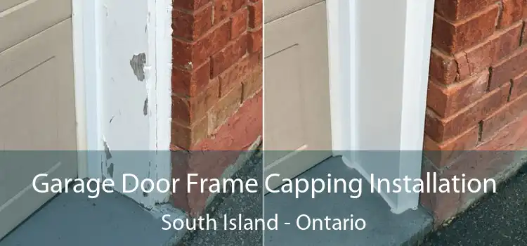 Garage Door Frame Capping Installation South Island - Ontario