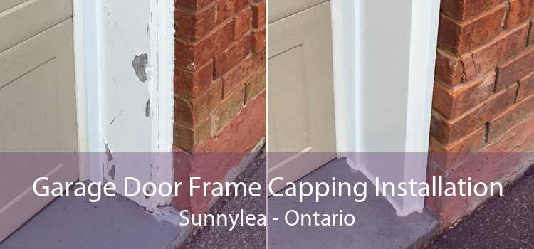Garage Door Frame Capping Installation Sunnylea - Ontario