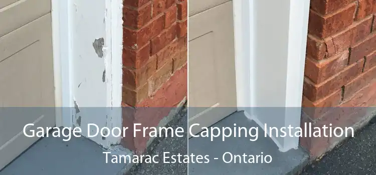 Garage Door Frame Capping Installation Tamarac Estates - Ontario