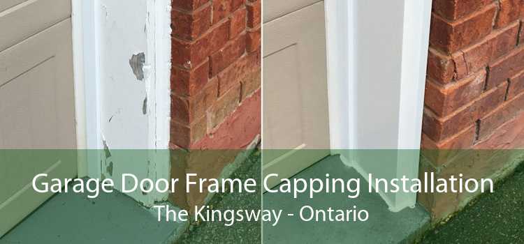 Garage Door Frame Capping Installation The Kingsway - Ontario