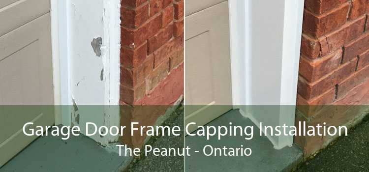 Garage Door Frame Capping Installation The Peanut - Ontario