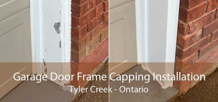 Garage Door Frame Capping Installation Tyler Creek - Ontario