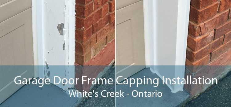 Garage Door Frame Capping Installation White's Creek - Ontario