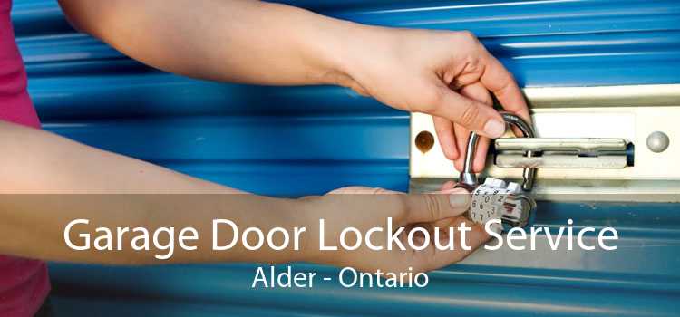 Garage Door Lockout Service Alder - Ontario