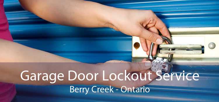 Garage Door Lockout Service Berry Creek - Ontario