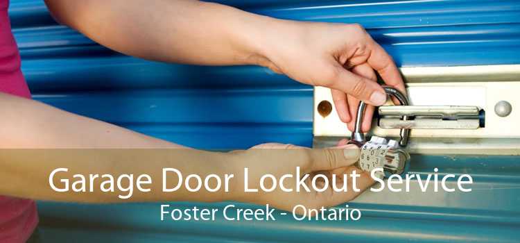 Garage Door Lockout Service Foster Creek - Ontario