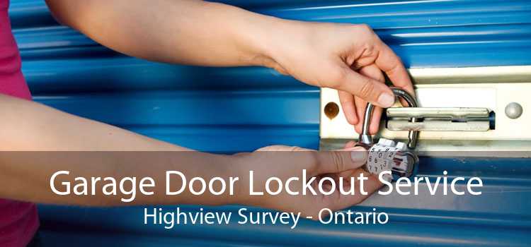 Garage Door Lockout Service Highview Survey - Ontario