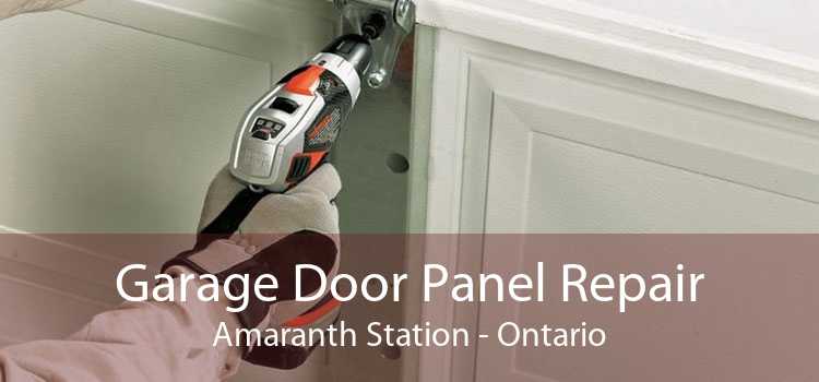 Garage Door Panel Repair Amaranth Station - Ontario