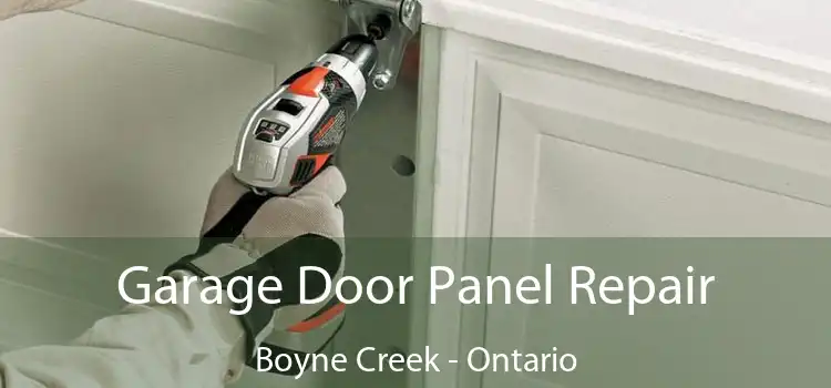 Garage Door Panel Repair Boyne Creek - Ontario