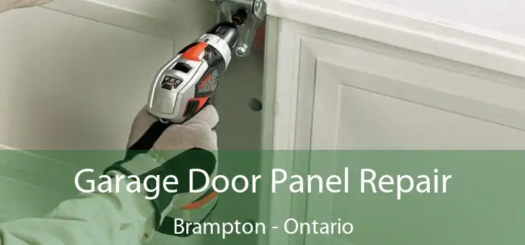 Garage Door Panel Repair Brampton - Ontario