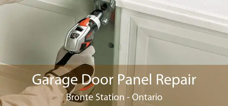 Garage Door Panel Repair Bronte Station - Ontario