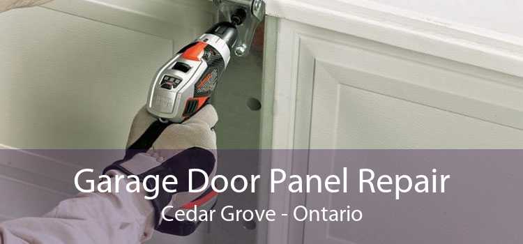 Garage Door Panel Repair Cedar Grove - Ontario