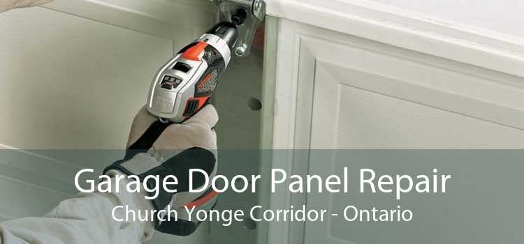 Garage Door Panel Repair Church Yonge Corridor - Ontario