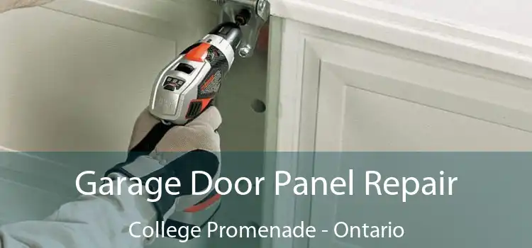 Garage Door Panel Repair College Promenade - Ontario