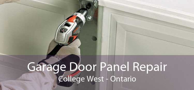 Garage Door Panel Repair College West - Ontario