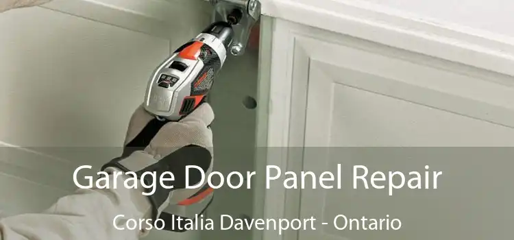 Garage Door Panel Repair Corso Italia Davenport - Ontario