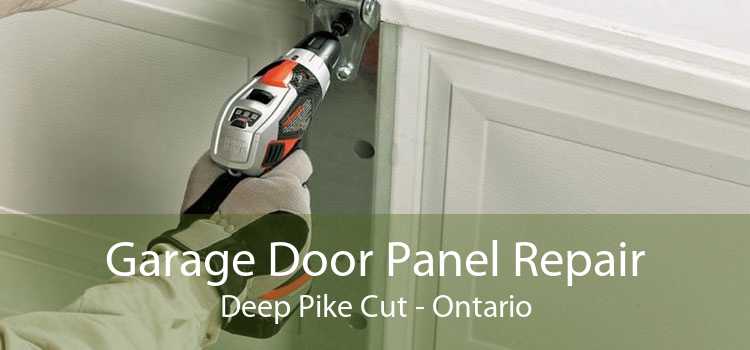 Garage Door Panel Repair Deep Pike Cut - Ontario