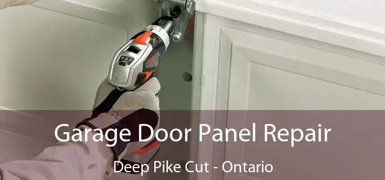 Garage Door Panel Repair Deep Pike Cut - Ontario