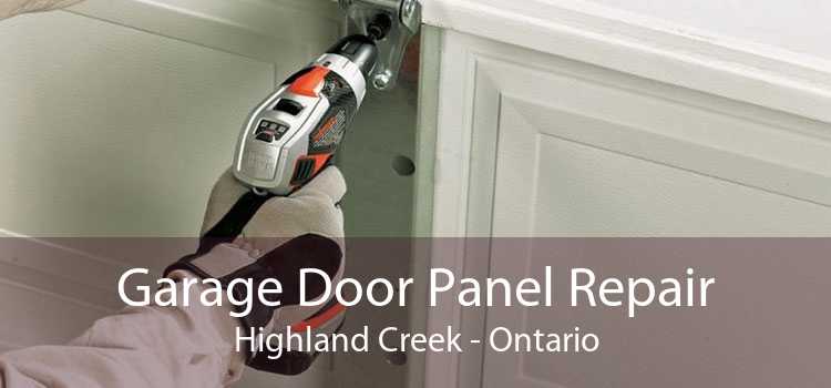 Garage Door Panel Repair Highland Creek - Ontario