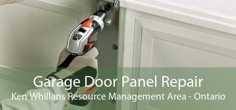 Garage Door Panel Repair Ken Whillans Resource Management Area - Ontario