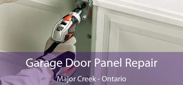 Garage Door Panel Repair Major Creek - Ontario