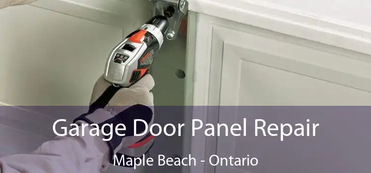 Garage Door Panel Repair Maple Beach - Ontario