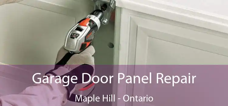 Garage Door Panel Repair Maple Hill - Ontario