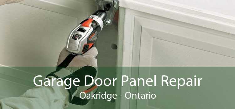 Garage Door Panel Repair Oakridge - Ontario