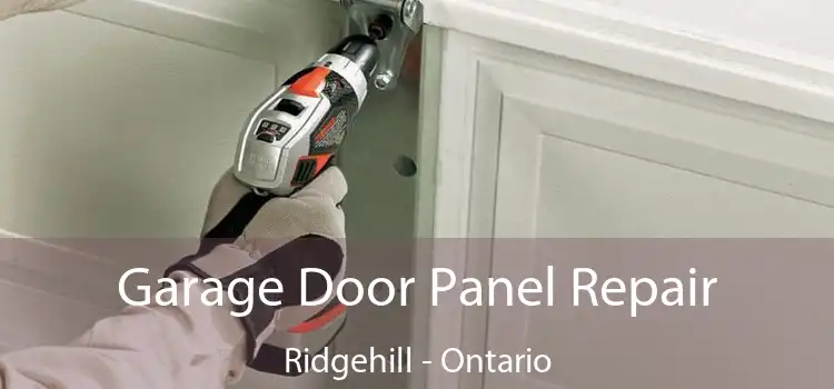 Garage Door Panel Repair Ridgehill - Ontario