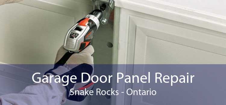 Garage Door Panel Repair Snake Rocks - Ontario