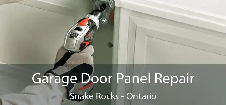 Garage Door Panel Repair Snake Rocks - Ontario