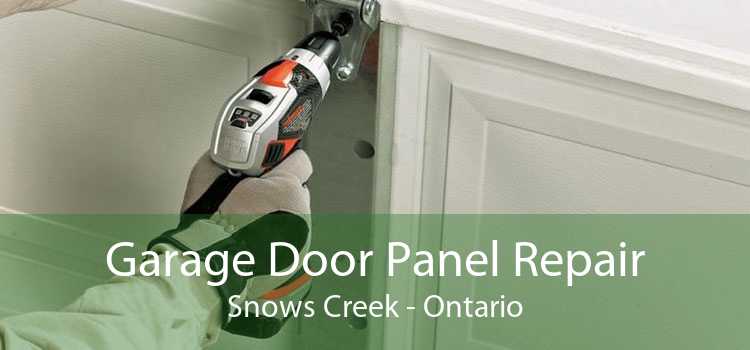 Garage Door Panel Repair Snows Creek - Ontario