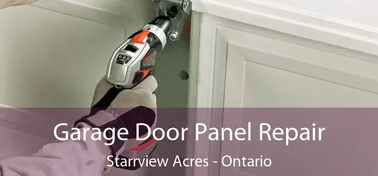 Garage Door Panel Repair Starrview Acres - Ontario