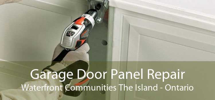 Garage Door Panel Repair Waterfront Communities The Island - Ontario